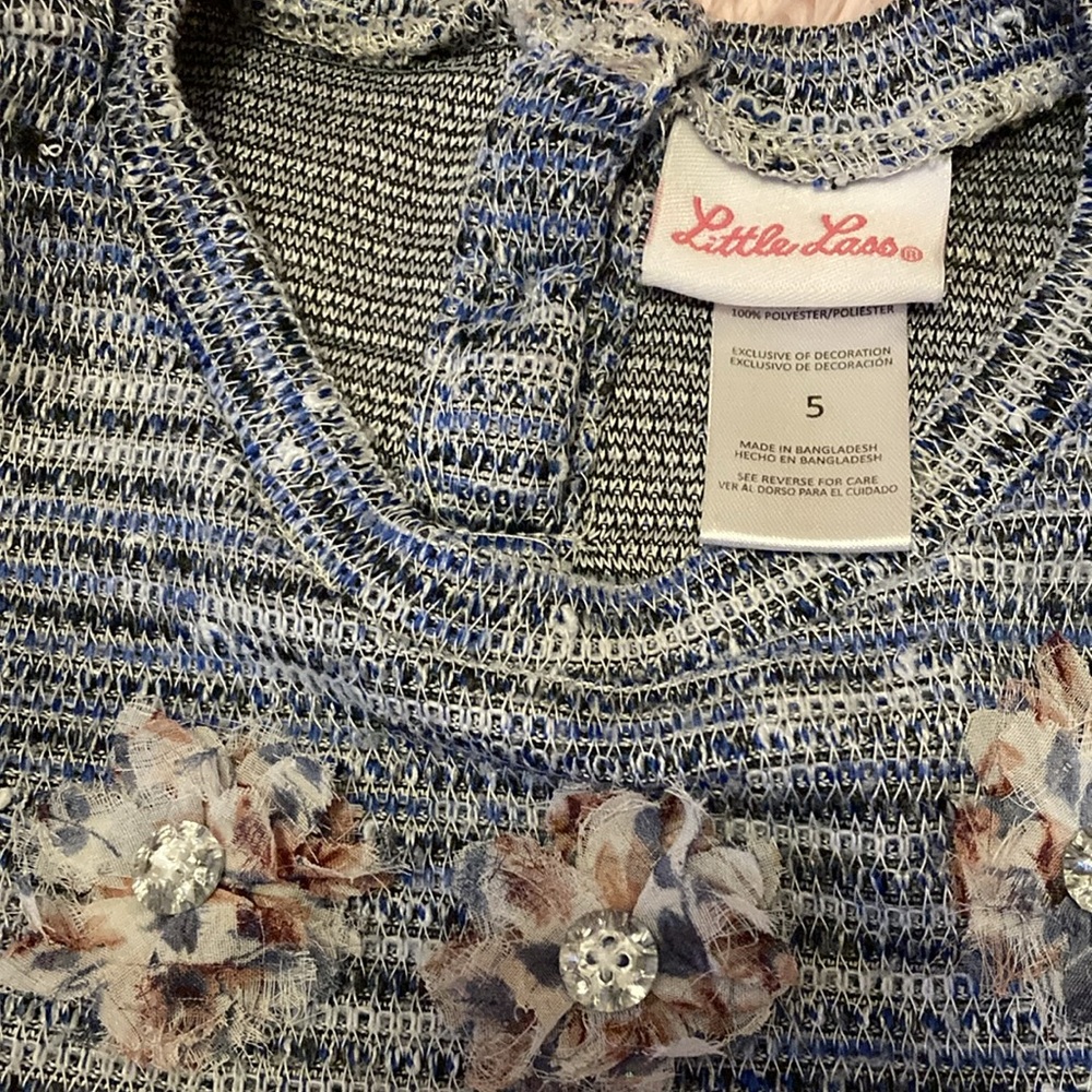 Girls 2 piece floral set - Picture 5 of 6